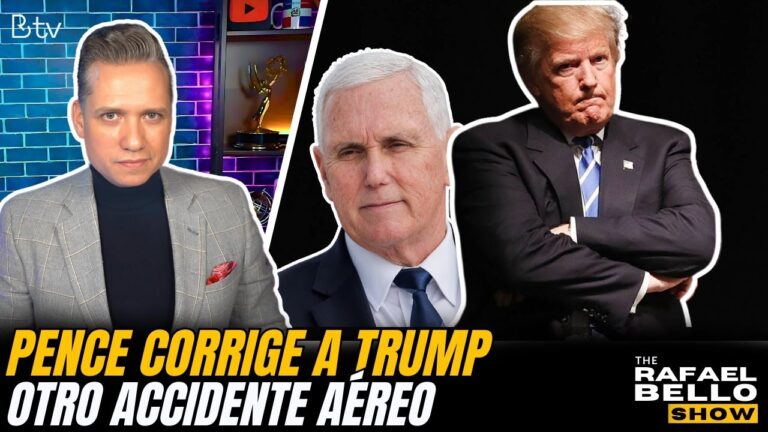 PENCE corrige a TRUMP; Otro accidente aéreo y más noticias | TheRBshow