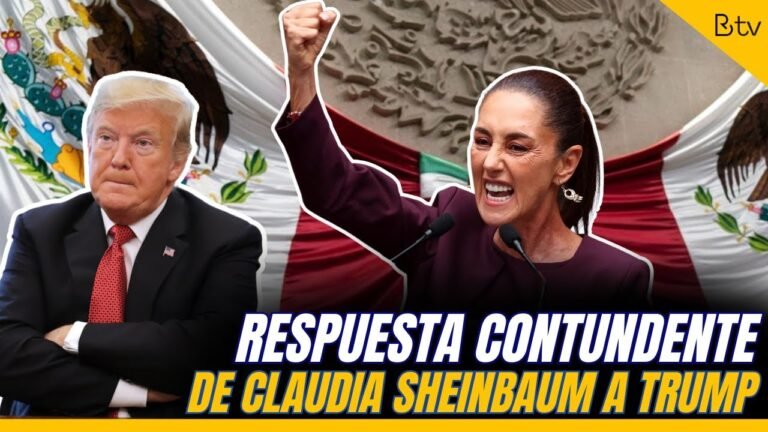 Respuesta CONTUNDENTE de Presidenta de MÉXICO a DONALD TRUMP