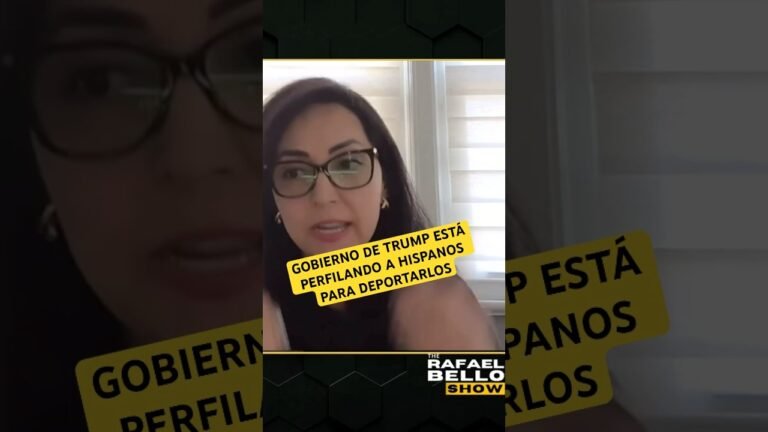 TRUMP está perfilando a HISPANOS, con documentos o no, para DEPORTARLOS #TheRBshow #shorts