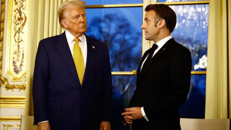 Trump Se Reúne Con Macron en la Casa Blanca