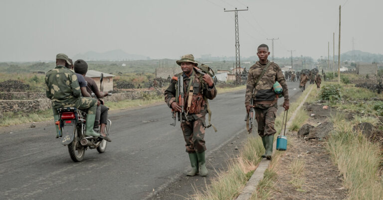 Por qué el vasto ejército de Congo está luchando por luchar contra M23