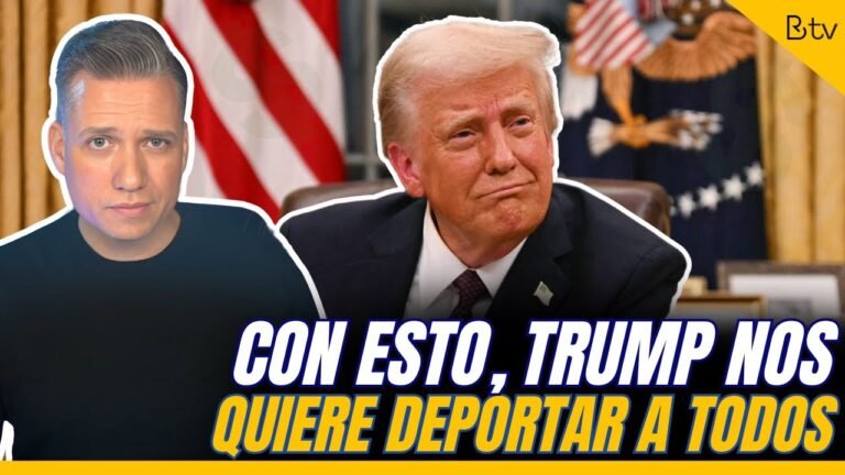 Con esto, TRUMP nos quiere DEPORTAR a TODOS