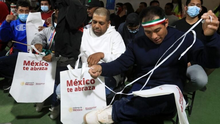 Autoridadas Reciben RepatriadoS en Ciudad Juárez