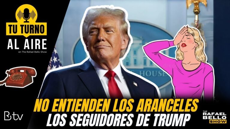 Seguidora de TRUMP no entiende aranceles. Aquí le explicamos