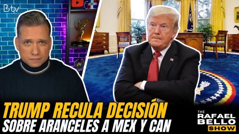 TRUMP recula y vuelve a pausar los aranceles a México y Canadá | #TheRBshow