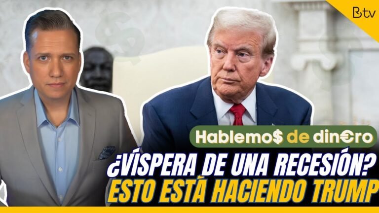 ¿Está TRUMP llevando la economía de EEUU a una recesión?