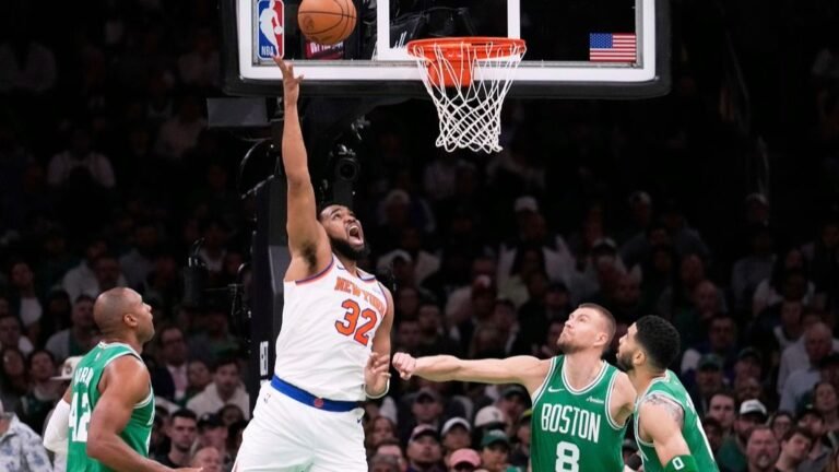 Knicks Se Ponen 2-0 Ante Celtics Tras Remontar 20 Puntas