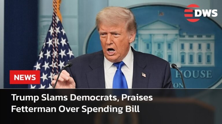 Trump Says Fetterman ‘Most Sensible’ Democrat on Key Bill | Trump Slams Democrats | AC15