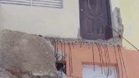 Colapsa balcón de edificio en Barahona (video) – Remolacha