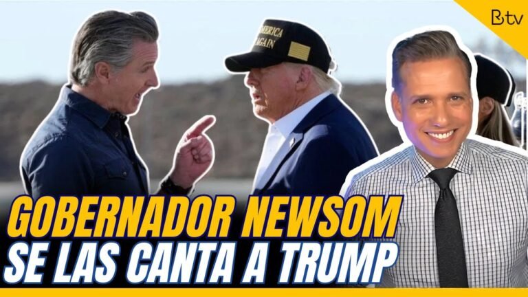 Gobernador NEWSOM de California pone en su puesto a TRUMP