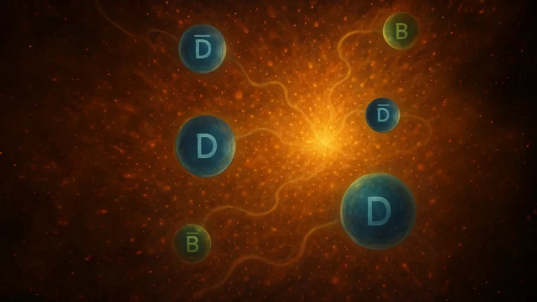 Partículas pesadas, grandes secretos: lo que sucedió justo después del Big Bang