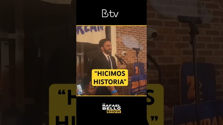 “Hicimos historia” dice Zohran Mamdani al vencer a Andrew Cuomo