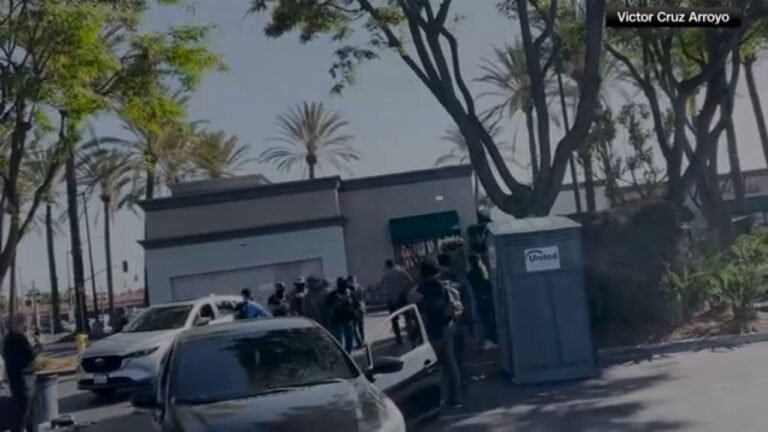 Confrontación entre la patrulla fronteriza y estadounidense