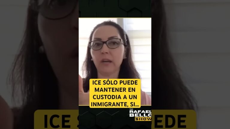 ICE puede mantener bajo custodia a un migrante bajo este criterio
