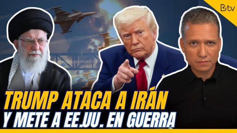 TRUMP EN GUERRA CON IRÁN, ataca plantas NUCLEARES