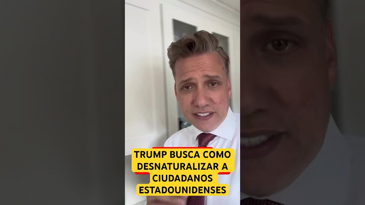 TRUMP busca quitar ciudadanía a inmigrantes