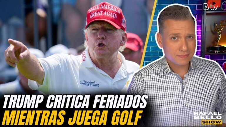 TRUMP critica feriado, se va a jugar GOLF; Huracán Erick cobra vida en México | #TheRBshow – 6/20/25