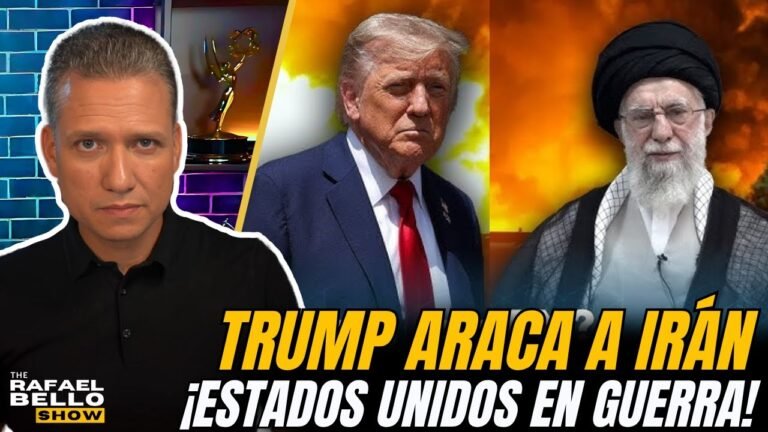 TRUMP mete a Estados Unidos en GUERRA con IRÁN!