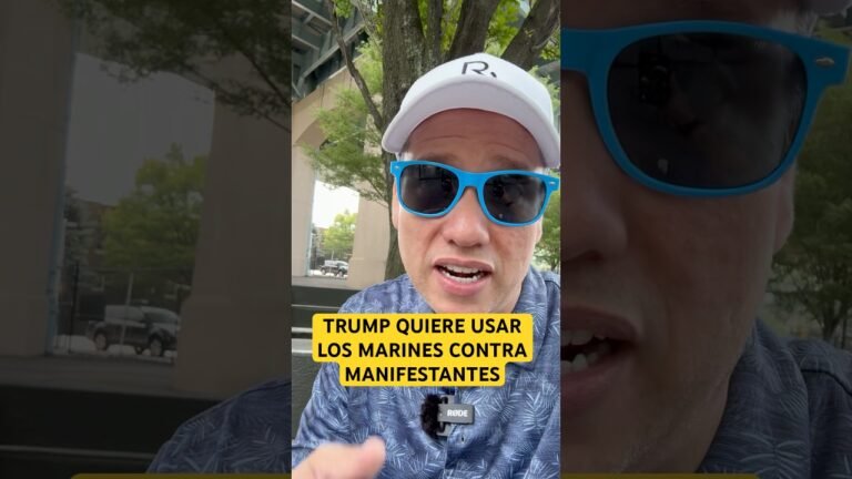 TRUMP quiere usar los militares de guerra contra manifestantes