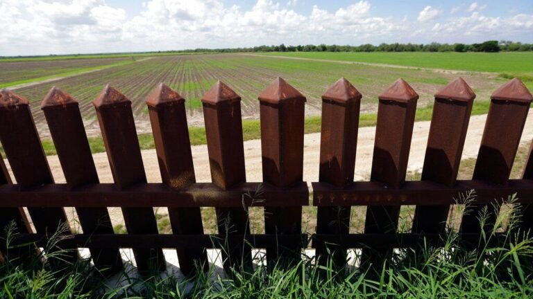 Texas deja de probador fondos para el muro fronterizo