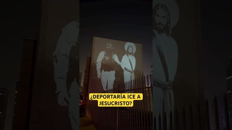 ¿Deportaría ICE a Jesucristo? Una imagen que dice mucho
