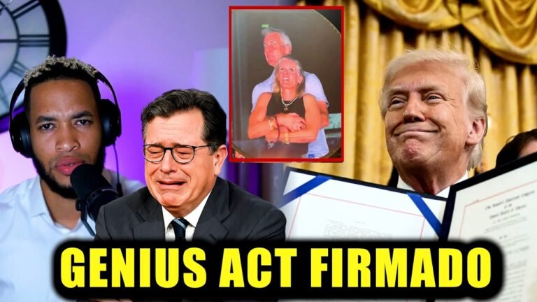 GENIUS ACT aprobado | Colbert despedido | publicación de testimonios | Andy Byron bajo investigación