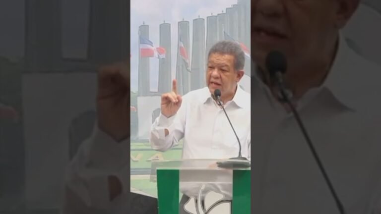 GUASAPOTV Leonel Fernández asegura que el país ha retrocedido “al siglo 19” bajo gobierno del PRM*.