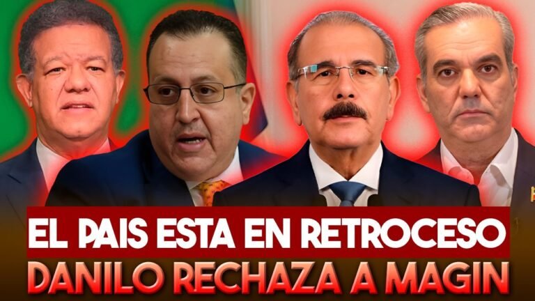 Leonel: pais fundido ha retrocedido al siglo 19, Danilo niega Magin sea PLD, !MIENTE!!!!