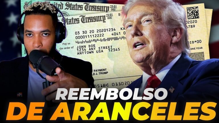 Reembolso de Aranceles anuncia Donald Trump