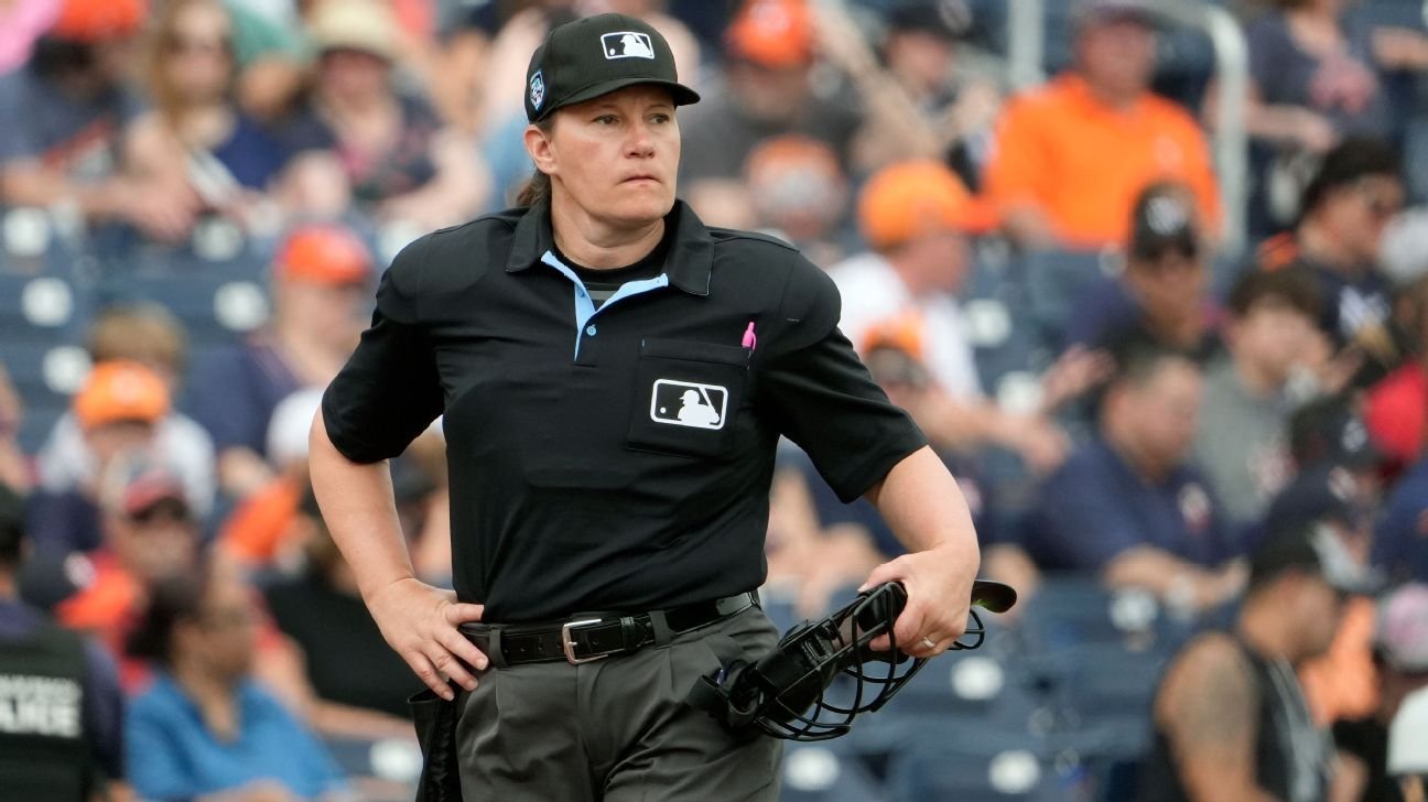 Jen Pawol se convertirá en la primera mujer del juego de MLB Sábado de MLB el sábado