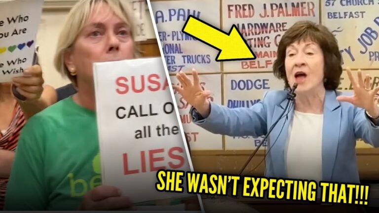 LLUVIA DE ABUCHEOS mientras Susan Collins recibe la PEOR NOTICIA DE SU HISTORIA