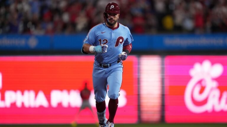 Kyle Schwarber tiene un juego 21 de 4 horas en MLB, unidades en los Filis-Best 9 carreras