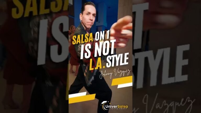 Salsa On1 is not LA Style – Johnny Vazquez