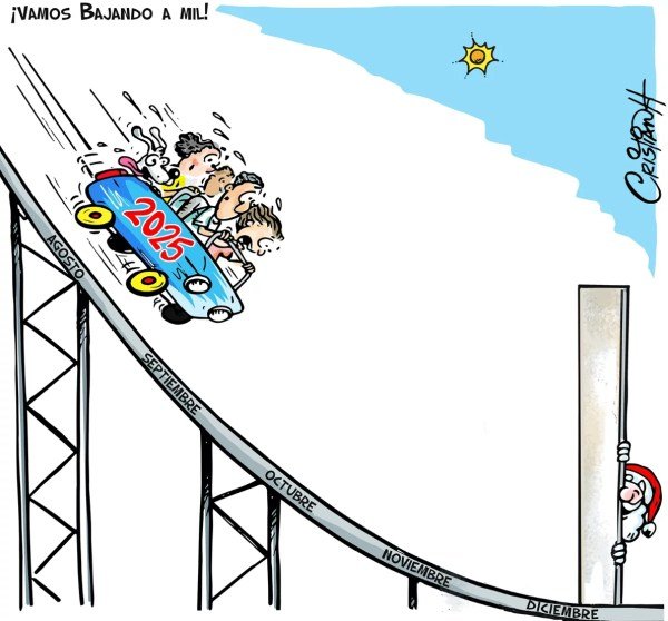 ‘Vamos bajando a mil’