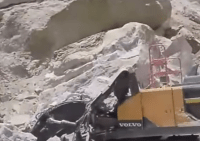 Joven muere tras derrumbe en mina de yeso