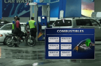 Precios de los combustibles para esta semana