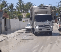 Denuncian deterioro en avenida de Punta Cana – Remolacha