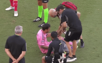 Messi sufre lesión en partido de la Leagues Cup (video) – Remolacha