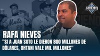 “Si a Soto le dieron US$800 MM, Ohtani vale mil millones”
