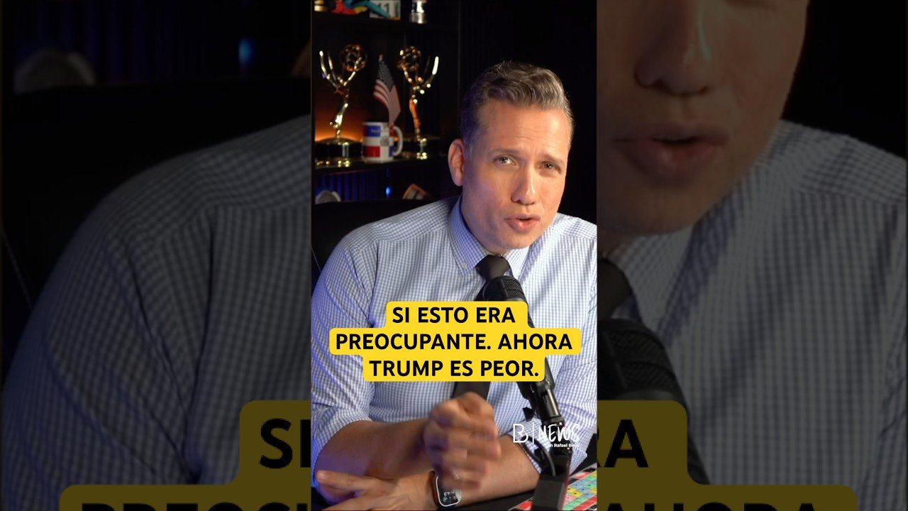 ¡MUY PREOCUPANTE! Así era. ¿Cómo es ahora?