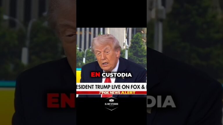 Trump anuncia tienen el sospechoso bajo custodia