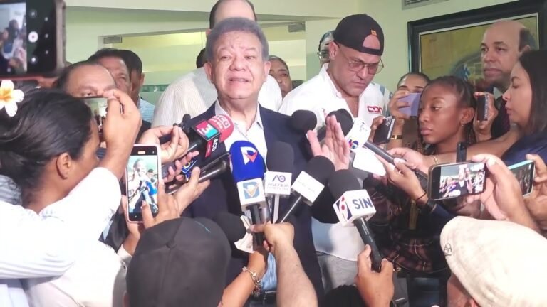 Leonel Fernández Habla Del Proceso Interno La FP Para Elegir Los Miembros De La Dirección Politica.