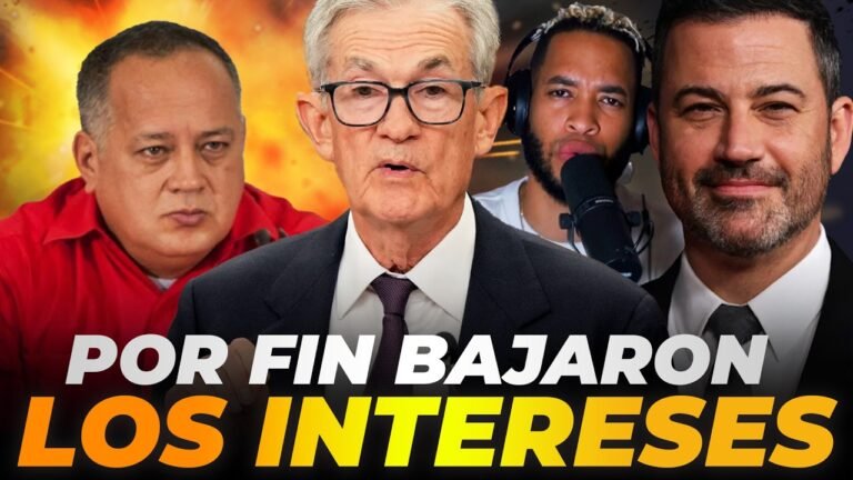 Por Fin bajaron los Intereses | Diosdado Sufre en Venezuela | Jimmy Kimmel despedid