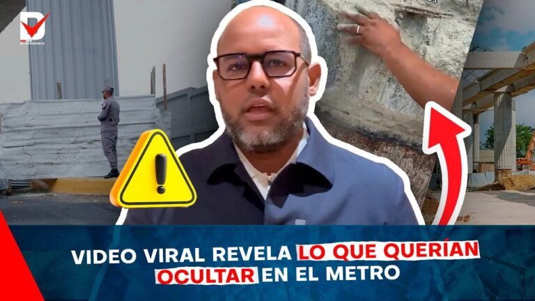 #ALARMANTE🔥 El video que desató el temor de todo en la construcción de la línea 2 del metro