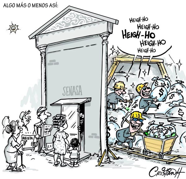 El ‘botín’ de Senasa
