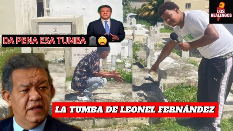 VISITAMOS LA TUMBA 🪦 DEL EXPRESIDENTE LEONEL FERNÁNDEZ (no creerás lo que encontramos 😨)
