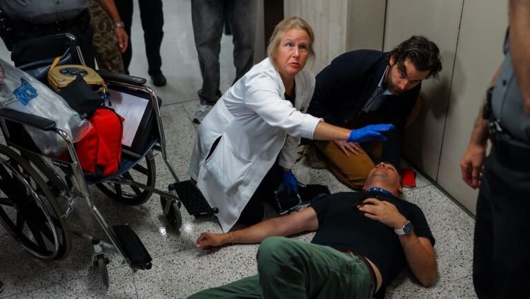 Acusan A Ice de Agredir A Fotoperiodistas en el Edificio de Federal Plaza en Manhattan