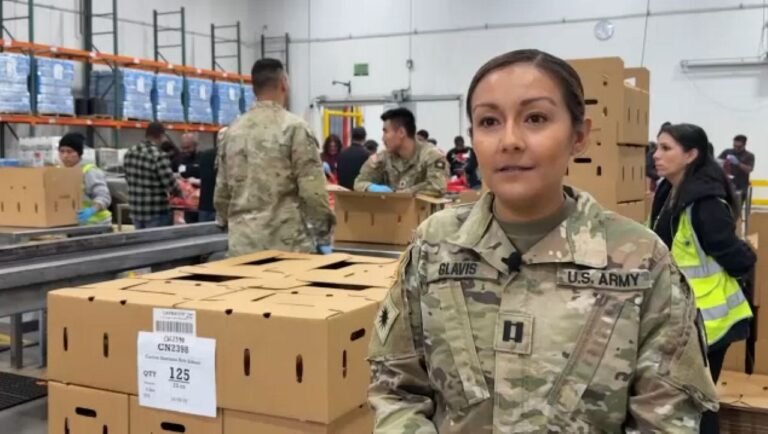 La Guardia Nacional y su misión en bancos de alimentos de LA