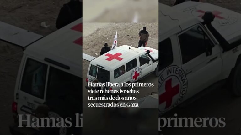 HAMAS libera primeros rehenes israelíes