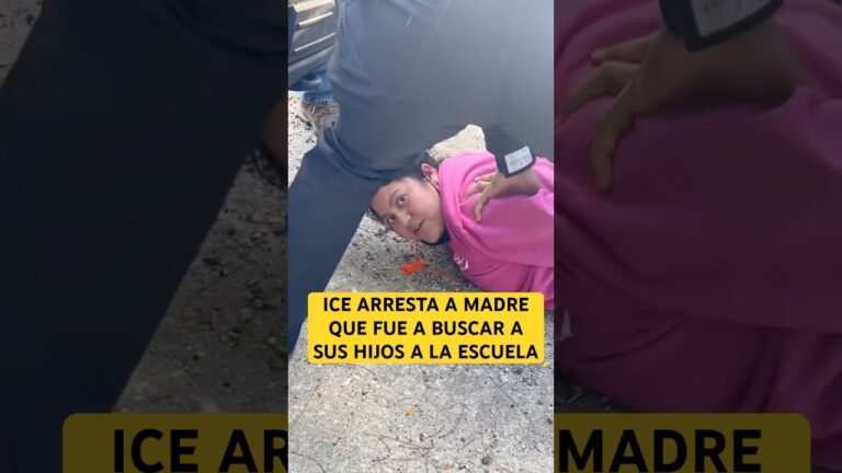 ICE arresta madre fue a buscar a sus hijos a la escuela